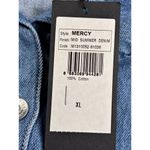 Mavi Shirt Dress Mercy Mid Summer Denim Pockets Womens XL NWT Blue Photo 3