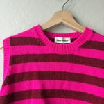 Molly Goddard Claus Pink Striped Lambswool Sleeveless Sweater Vest Size XS Photo 4