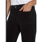 Liverpool Los Angeles Women's Pants Size 14 32 Wide Leg Corduroy Crop Black Photo 2