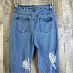 SheIn Small Hi-Rise Distressed Cropped Jeans with 5 Pockets Photo 5