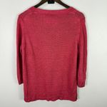 Talbots Sweater Womens S Pink V Neck Knit Pullover Classic Workwear Photo 2