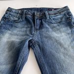 Vigoss Euc jeans with black patent accents, size 27 in size 3/4 Photo 2