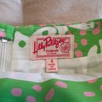 Lilly Pulitzer Green A-Line Mini Skirt for Casual Resort Wear Photo 2