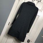 Lou & grey  Womens Pullover Tunic cowlneck dress houndstooth black & gray size s Photo 2