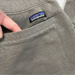 Patagonia  Sweatpants Pull On Pockets Lounge Athleisure Travel Comfort Green Grey Photo 9