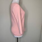 Y2K Vintage Pink Fitted Thin Sweater Cutout Hardware Sz Medium Photo 3