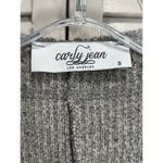 Carly Jeans Gray Oversized Long Sleeve Sweater Size Small V Neck Gray Photo 1