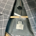 A New Day NWOT- Plaid Long Sleeve Blazer -  - Gray -size 12 Photo 4