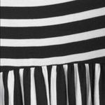 Time & Tru Maternity Sleeveless Smock Top Size Small 4-6 Black White Stripe Photo 1