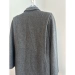 Women's Karen Petites Gray Wool Blend Trench Dress Coat, Sz: 8P (b7a) Photo 2