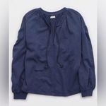 Aerie NEW Easy Street Oversized Sweatshirt navy blue size XXS Photo 1