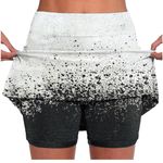 Summer Black White Skirt Shirt Marked‎ XL Fits Like L Photo 1