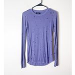 Michael Lauren Revolve Mathis Long Sleeve Tee in Lilac Rose small Photo 1