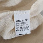 Cream Crochet Beach Cover Photo 6