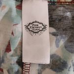 Pink Coconut Boutique Pink Coconut Burgundy Floral V-Neck Tunic Short Sleeve Oxblood Swing Top Photo 7