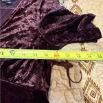 American Eagle Crushed Velvet Velour Flutter Sleeve Party Dress size M NWT Photo 9