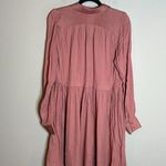 Free People  Mauve Pink double breasted dress Photo 3