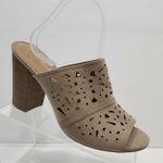 American Eagle  Outfitters Taupe Cutout Mules Photo 0