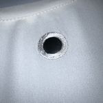 EXPRESS ‎ White Slit  Back Embroidered Mirror Detail Top NWT $50 Small Photo 4