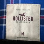 Hollister  Shirt Womens M Y2K Cotton Stretch Plaid Western Rodeo Cowgirl Festival Photo 1