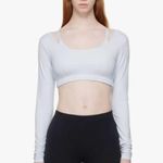 Outdoor Voices NWT  Blue Sculpt Long Sleeve Top Photo 1