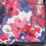 Juicy Couture All Over Floral Pink Blue Purple Terry Jogger Pants Photo 7