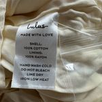 Lulus NWT  Women's Corbett Beige Gauzy Collared Belted Sleeveless Romper Size S Photo 8