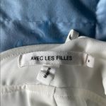 Avec Les Filles  White Wide-Leg Jumpsuit Photo 4