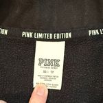 Victoria's Secret  PINK Long Sleeve Black Zippered Sweatshirt Photo 1