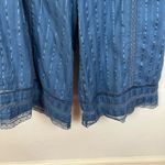 Tularosa Blue Strapless Tie Front Jumpsuit Photo 4