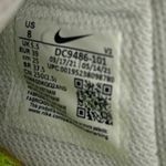 Nike  Air Force 1 White Low Top Lace Up Round Toe Walking Sneakers Shoes Size 8 Photo 5