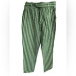 Final Touch  Green Striped Pants Photo 2