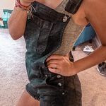 CP Jeans Black Overalls Size L Photo 2