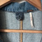 Free People M Denim Jumpsuit with Button Front Photo 2