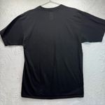 Adidas  Originals 1949 Bold Multicolor Logo Black Crewneck 100% Cotton Tee Large Photo 3