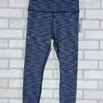 Athleta  NWT Transcend Textured 7/8 Tight Leggings Swallowtail Nova Text Size M Photo 1