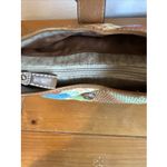 Fossil Vintage  Leather Patchwork Shoulder Bag With Key Photo 7