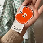 Cider milkmaid dress seize XL white with blue floral. Photo 5