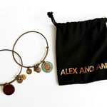 ALEX AND ANI  bundle of 2 bracelets with bag Photo 0