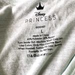 Disney  Princess The Little Mermaid Blue Graphic Print Short Sleeve Shirt Large Photo 4