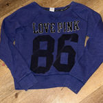 Victoria's Secret  Purple Love Pink Sweatshirt Photo 0