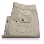 Gloria Vanderbilt Gloria‎ Vanderbilt Knee Length Capris Rounded Hem Button Pockets Women’s 10 NWOT Photo 6