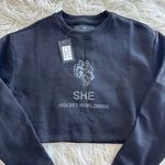 Darc Sport SHE Wolves Worldwide Crewneck Black Size Medium Photo 2