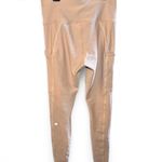 Fabletics  Light Pink/mauve High-waisted Cold Weather Pocket Leggings Photo 3