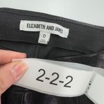 Elizabeth and James  Pants Womens 0 Black Eddine Skinny‎ Leather Zip Leg Photo 6