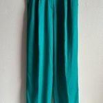 Jones New York Vintage high waisted teal blue green pleated jones NY trouser Photo 0