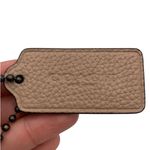 Coach 2"  Dog Paw Fob Bag Charm Hang tag Hangtag Photo 0