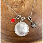 Kendra Scott NWT Silver July Leo Charm Necklace Photo 5