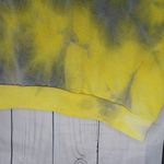 Painted Threads  Yellow and Gray Tie-Dye Women's Top Photo 5