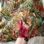 Rhona Sutton Sheer Embellished Tropical Coverup Tunic Photo 7